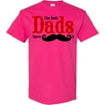 thumbnail image 3 of Inktastic Best Dads Have Mustaches T-Shirt, 3 of 5