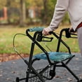 thumbnail image 4 of HELLHERO Dolphins Rollator Seat Cover Stretchable Material for The Elderly Stain Proof Walker Rollator Seat Back Cover for Seniors, 4 of 7