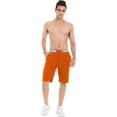 thumbnail image 5 of Yundobop Mens Shorts Casual Adjustable Drawstring Elastic Waist Slim Shorts, 5 of 7