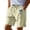 Z156-Beige, variant on XINPING Swim Shorts Men 3x Lightweight Solid Color Quick Dry Spring Break Swim Trunks with Pockets Upf 50 Sun Protection Beach Wear