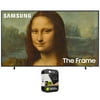 Samsung QN65LS03BAFXZA 65 inch The Frame QLED 4K UHD Quantum HDR Smart TV 2022 Bundle with Premium 2 YR CPS Enhanced Protection Pack