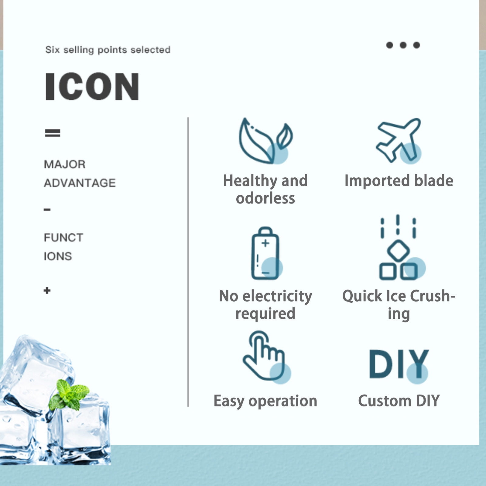 Wovilon Ice Shaver And Snow Cone Machine - Premium Portable Ice Crusher And Shaved Ice Machine with Free Ice Cubes Trays - Bpa Free