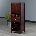 thumbnail image 3 of Winsome Brooke Jelly Cupboard, Walnut, 3 of 9