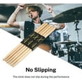 thumbnail image 4 of Donner Drum Sticks, 3 Pairs 5A Drumsticks Classic Maple Wood Snare Drumsticks With Carrying Bag, 4 of 7