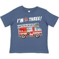 thumbnail image 3 of Inktastic I'm 3 Fire Truck 3rd Birthday Boys or Girls Toddler T-Shirt, 3 of 5