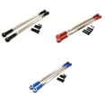 thumbnail image 4 of QualitChoice Aluminum Alloy 1/10 Steering Link Rod Set 2pcs Wheelbase Rc Steering Link Rod Set For RGT 86100 86100JC FTX5579 Dark Blue, 4 of 6