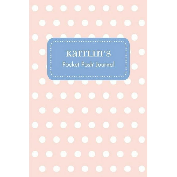 Kaitlin's Pocket Posh Journal, Polka Dot (Paperback)