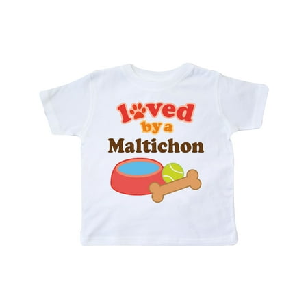 

Inktastic Maltichon Dog Gift Gift Toddler Boy or Toddler Girl T-Shirt