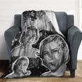 thumbnail image 4 of Sexy #4 Florence Pugh Blanket Super Soft Throw Blanket Silky Flannel Lightweight for Sofa, Bed Blanket All Season Use 30""*40""（76 * 100cm）, Style-1, 4 of 6