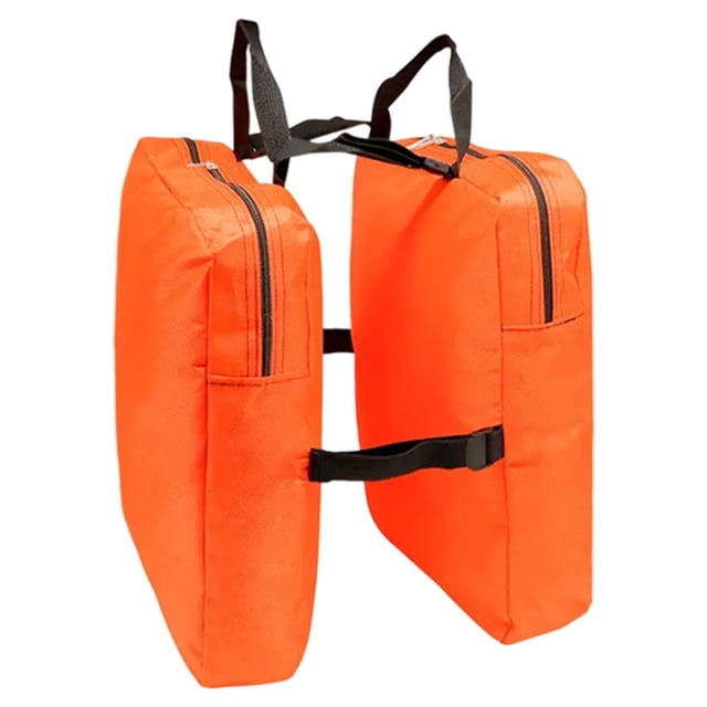 Organizador de equipaje colgante, bolsa de almacenamiento para maletas, accesorios de viaje, portátil Naranja