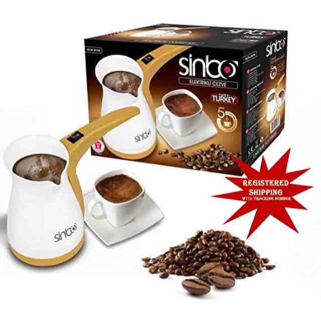 sinbo scm 2928 greek turkish coffee maker machine electric pot briki