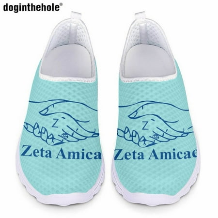 

Zeta Amicae Women s Casual Sneakers Fashion Friends of Zeta Design Flat Shoes Summer Breathable Slip on Mesh Shoes