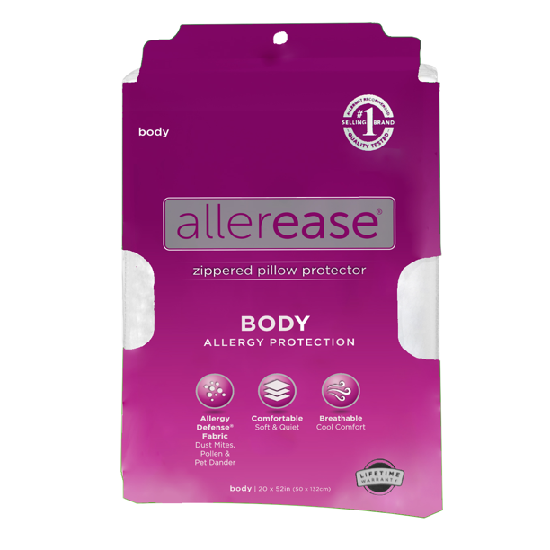 Allerease Body Pillow Zippered Pillow Protector