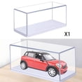 thumbnail image 6 of Clear Acrylic Model Car Display Case Dustproof Organizer Box for Diecast Vehicles Collector Tabletop, 6 of 8