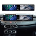 thumbnail image 1 of ZWNAV Dual 12.3 inch Screen Car Radio For Fiat 500X 2014-2019 Android GPS Navigation Multimedia Video Player Stereo Receiver Head Unit, 1 of 15
