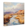 thumbnail image 2 of Stupell Industries Transitional Plateau River Evening Glow Canvas Art, 17 x 17, by Petals Prints Design, 2 of 8