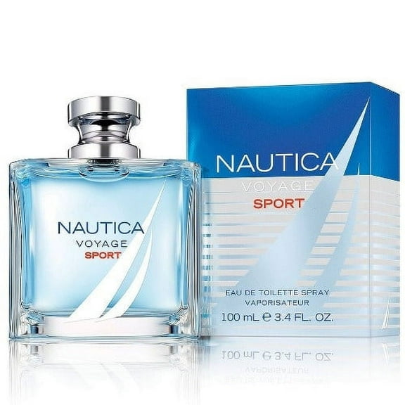 Nautica Voyage Sport Eau De Toilette 3.4 Oz Men's Cologne Nautica