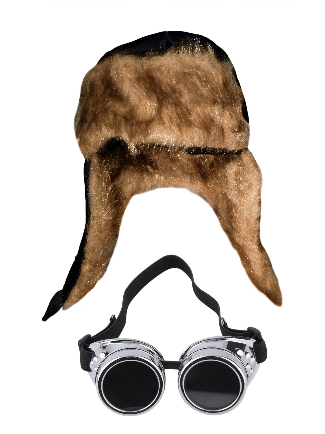 Aviator Soft Furry Bomber Hat And 