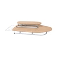 thumbnail image 3 of jifeng Tabletop Ironing Board Compact Foldable for Craft Room Sewing Table Top Golden, 3 of 9
