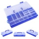 thumbnail image 5 of Caja de pesca de plástico, caja de pesca plegable portátil de plástico duradero, accesorio de pesca, construcción robusta, 5 of 9