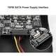 thumbnail image 5 of Panel frontal USB PCI-E Hugtrwg 1X a USB 3.0 PC 4 puertos USB PCIe HUB con PCI Express Riser Para estrenar, 5 of 7