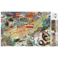 thumbnail image 3 of Buffalo Games Route 66 Map 300-Piece Interlocking Jigsaw Puzzle for Adults Ages 14-99 Years, 3 of 6