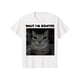 thumbnail image 1 of Wait I'm Goated Funny Meme Cat T-shirt Mens Women Clothing Casual Oversized T-shirts Hip Hop Vintage T Shirts Streetwear, 1 of 6