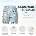 thumbnail image 5 of Balery Cute Panda Flying in the Sky Mens Swim Trunks Swim Shorts for Men Quick Dry Inseam Beach Shorts with Compression Liner Pocket-Small, 5 of 9