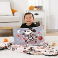 thumbnail image 4 of Disney Mickey Mouse Toddler Throw Blanket, 40"x50", Ivory, Boy, Halloween, 4 of 6
