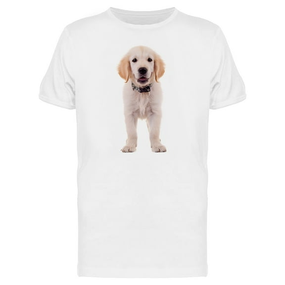 Little Golden Labrador Puppy Tee Men's -Image by Shutterstock