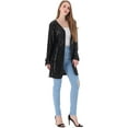 thumbnail image 3 of Women's Open Front Sequin Coat Las Vegas Blazer Party Club Cocktail Jacket Outerwear, 3 of 7