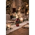 thumbnail image 3 of Bold and Vibrant Red Flower Garden Red Mango Tree Wood Flower Vase, 3 of 8
