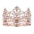 thumbnail image 2 of Joernso Cake Topper Realistic Looking Rust-proof Metal Crown Cake Topper Royal Themed Baby Shower Decoration for Home, 2 of 8