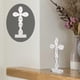 thumbnail image 5 of Cruz de cristal para mesa, adorno de cruz, artesanía, figura de cruz, decoración de mesa con cruz, 5 of 7