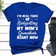 thumbnail image 2 of Camiseta de mujer Camisetas divertidas y lindas de manga corta Camiseta con estampado de letras divertidas Regalo Tops Blusa Regalo para parejas Pompotops hfajkhk127036, 2 of 5