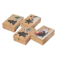thumbnail image 3 of Christmas Cookie Boxes Pastry Boxes Window Decorating Treat Boxes Christmas Gift 4 Pieces, 3 of 9