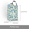 thumbnail image 2 of Sikiie Floral In Blue Square Laundry Bag Large Collapsible Dirty Clothes Bags With Handles Waterproof Essentials Storage For College Dorm, Family, 2 of 5