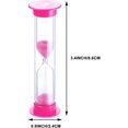 thumbnail image 2 of 24 Pcs Hourglass Plastic Hourglass Timer Colorful Hourglass Timer Sand Clock Timer 30s 1 Minute 2 Minutes 3 Minutes 5 Minutes 10 Minutes For Adults Children In Classroom Kitchen Games Office Timing, 2 of 7