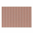 thumbnail image 1 of Plaid Cutting Board, Colored and Checkered Country Picnic Pattern Repeating Squares Stripes Modern, Decorative Tempered Glass Cutting and Serving Board, Small Size, Vermilion White, by Ambesonne, 1 of 1