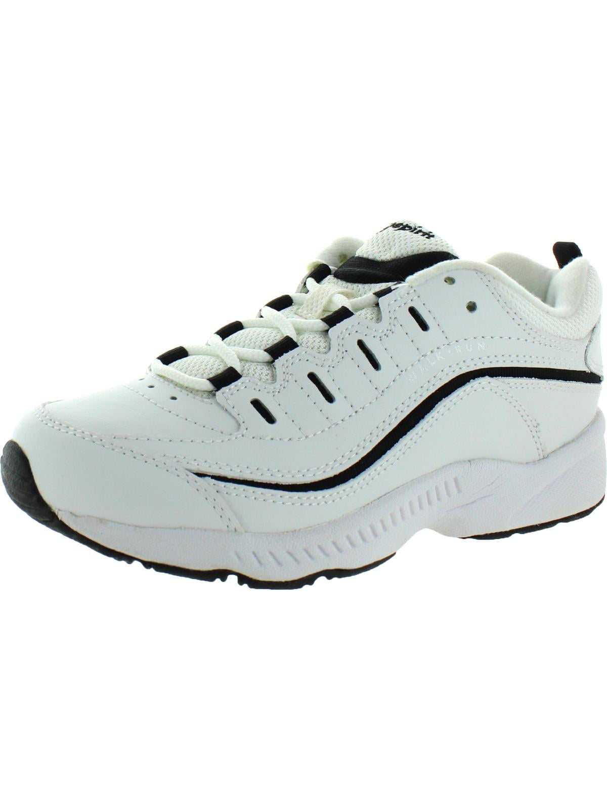 Easy Spirit Womens Romy Leather Athletic Walking Shoes - Walmart.com