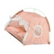 thumbnail image 4 of Tienda de campaña para mascotas Nikou desmontable lavable suave color rosa, 4 of 12