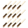 thumbnail image 1 of Juego de 12 Cepillos de Alambre con Mango de Madera Cobre Puro, 1 of 6