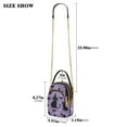 thumbnail image 2 of FORMRS Crossbody Bag for Women Quilted Travel Shoulder Cell Phone Purse with Chain Strap Handbag, Halloween Cats, 2 of 7