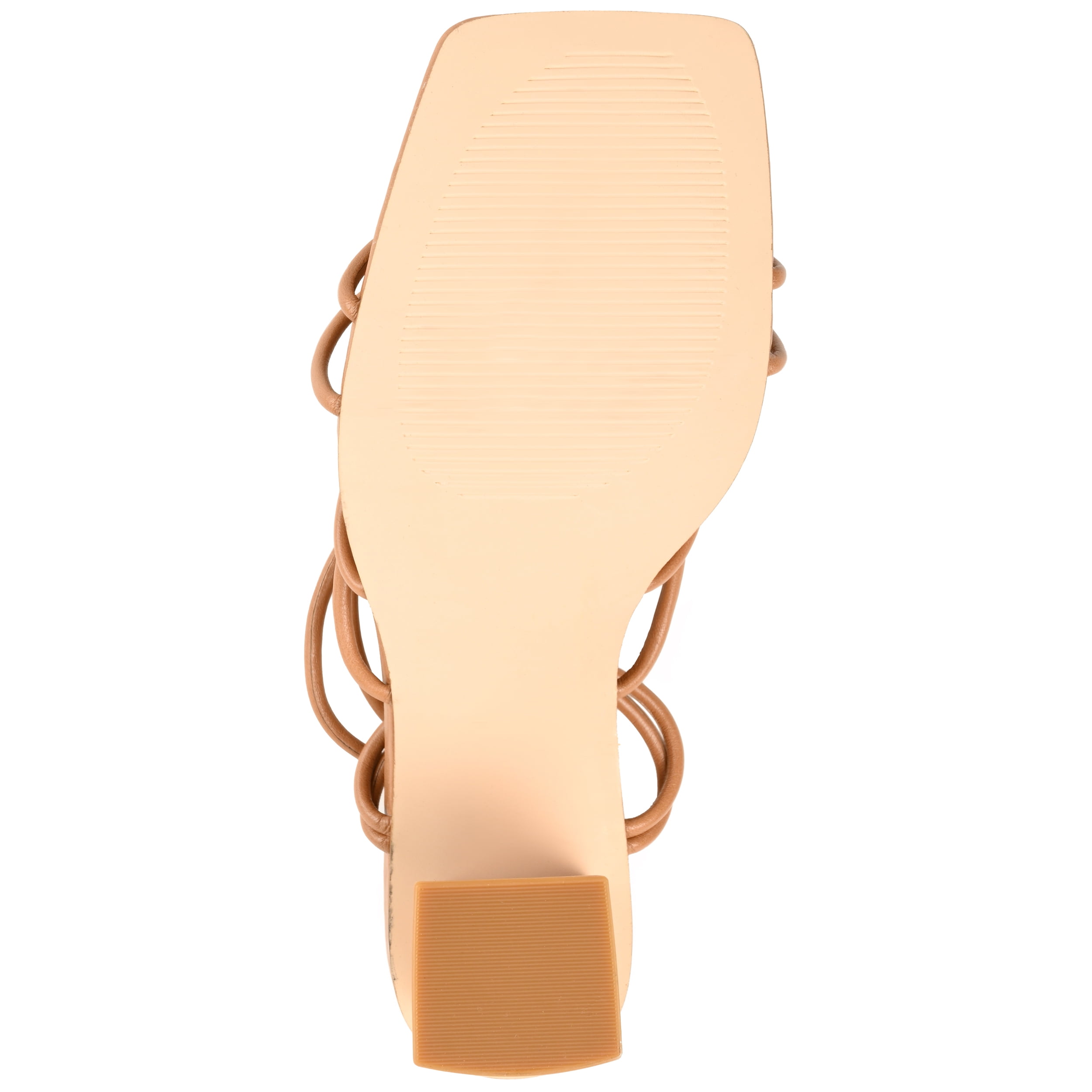 Journee Womens Harpr Open Square Toe Block Heel Dress Sandals