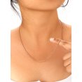 thumbnail image 3 of PROSTEEL Snake Chain Necklace for Women Italian Chain Rose Gold Plated Hypoallergenic Dainty Jewelry 1.2MM Thin for Pendants 18 Inch Birthday Valentines Day Gifts Adult Age, 3 of 7