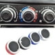 thumbnail image 4 of Kenally Paquete de 3 perillas de aire acondicionado ABS portátiles extraíbles reutilizables elegantes piezas de interruptor de Control de calor Automoción decorativa y accesorios Azul Kenally VI015638-03B, 4 of 6