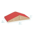 thumbnail image 2 of ECR4Kids SoftZone Junior Mix n' Match Ramp 360 Degree Climber, Beginner Playset, Red, 2-Pack, 2 of 9