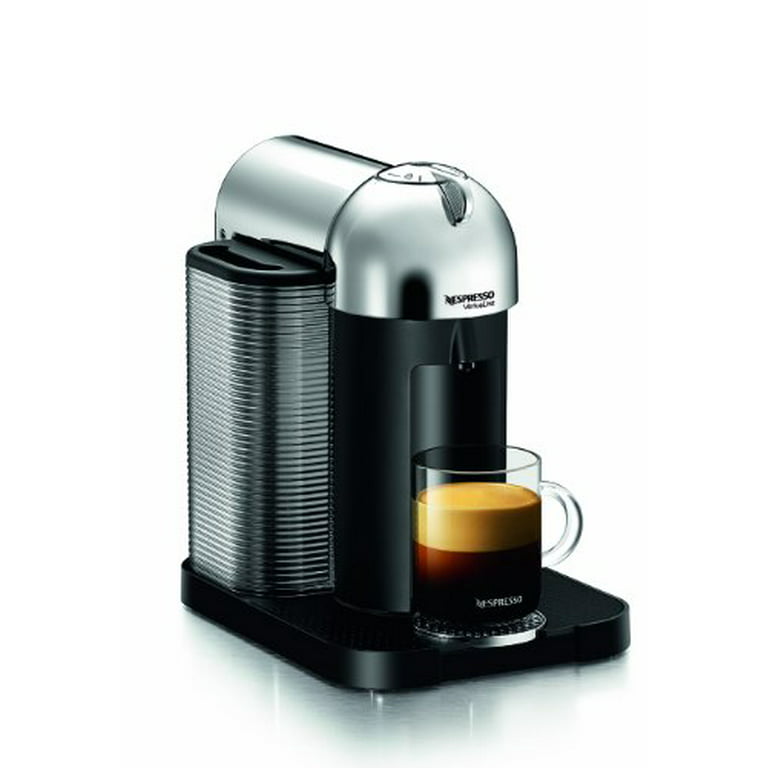Fighter væbner forfremmelse Nespresso GCA1-US-CH-NE VertuoLine Coffee and Espresso Maker, Chrome  (Discontinued Model) - Walmart.com