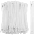 thumbnail image 1 of 100 Pcs Fermetures Éclair Invisibles en Nylon pour Couture de Sacs DIY Vêtements Artisanat, 1 of 8