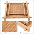 thumbnail image 6 of Chinese Style Travel and Office Mats Set, Household Use, Khaki Color, Compact 13x13x2.5 cm Cushioned Pads, 6 of 8